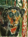 tête d’un chien 1930 Edvard Munch